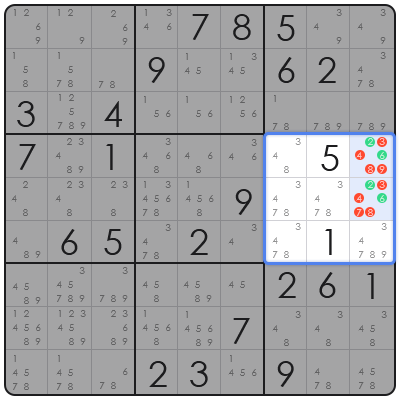 y wing sudoku